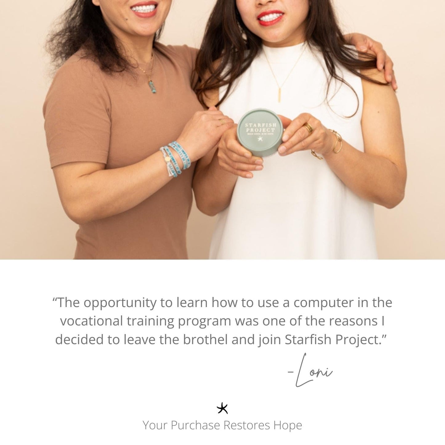 Community Gold Starfish Necklace - Set