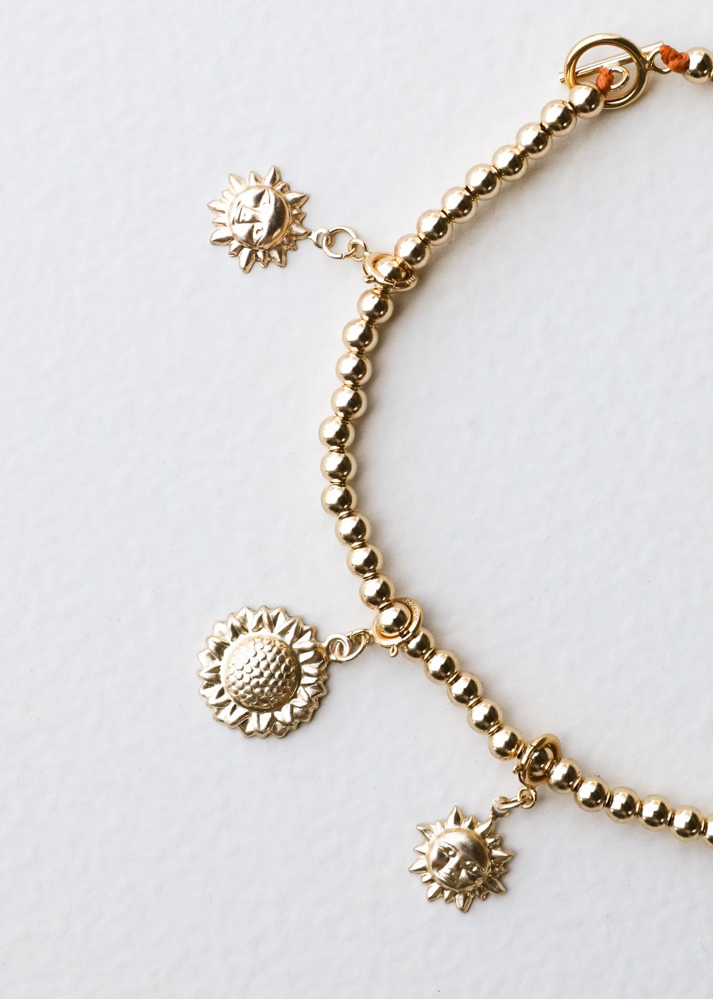 14k Gold Filled Beaded Anklet or Bracelet