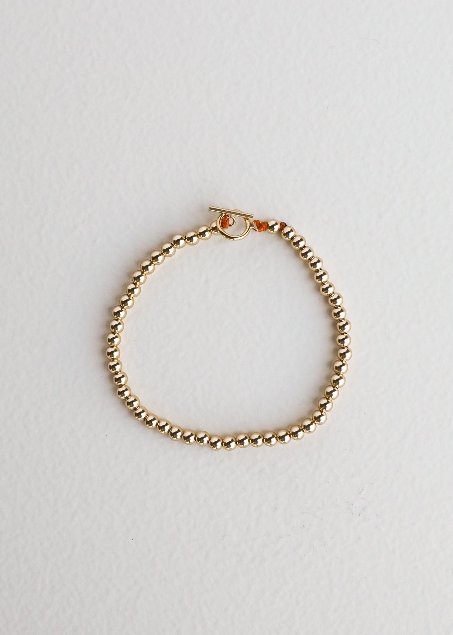 14k Gold Filled Beaded Anklet or Bracelet