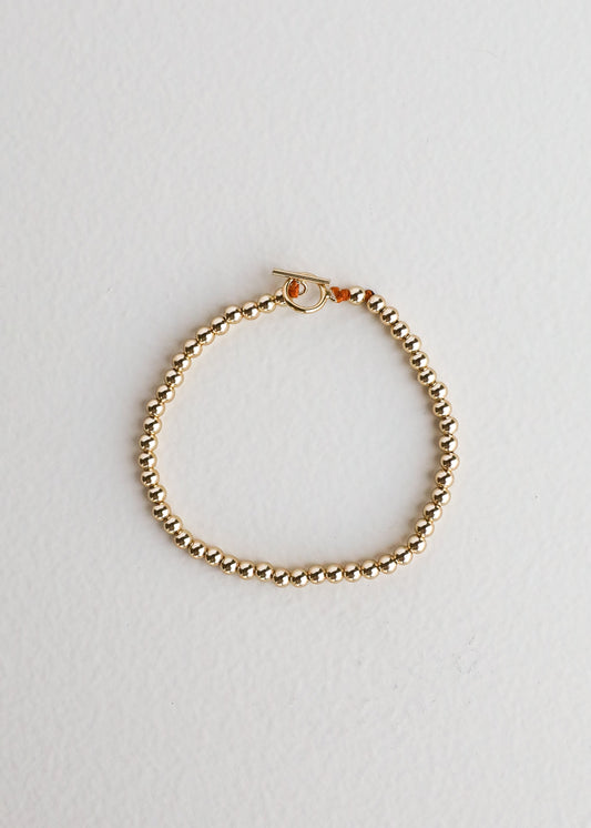 14k Gold Filled Beaded Anklet or Bracelet