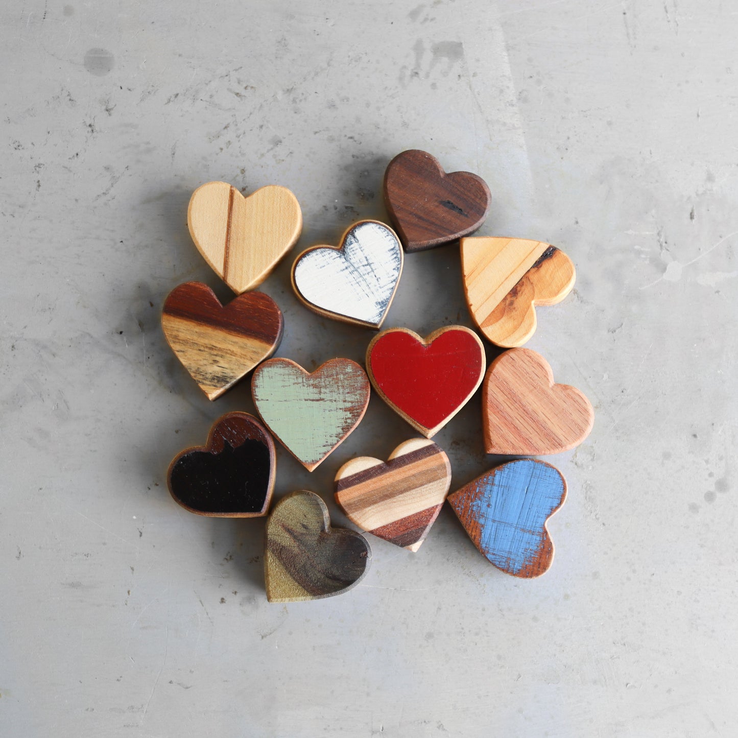 Pure Heart - Wooden Hearts