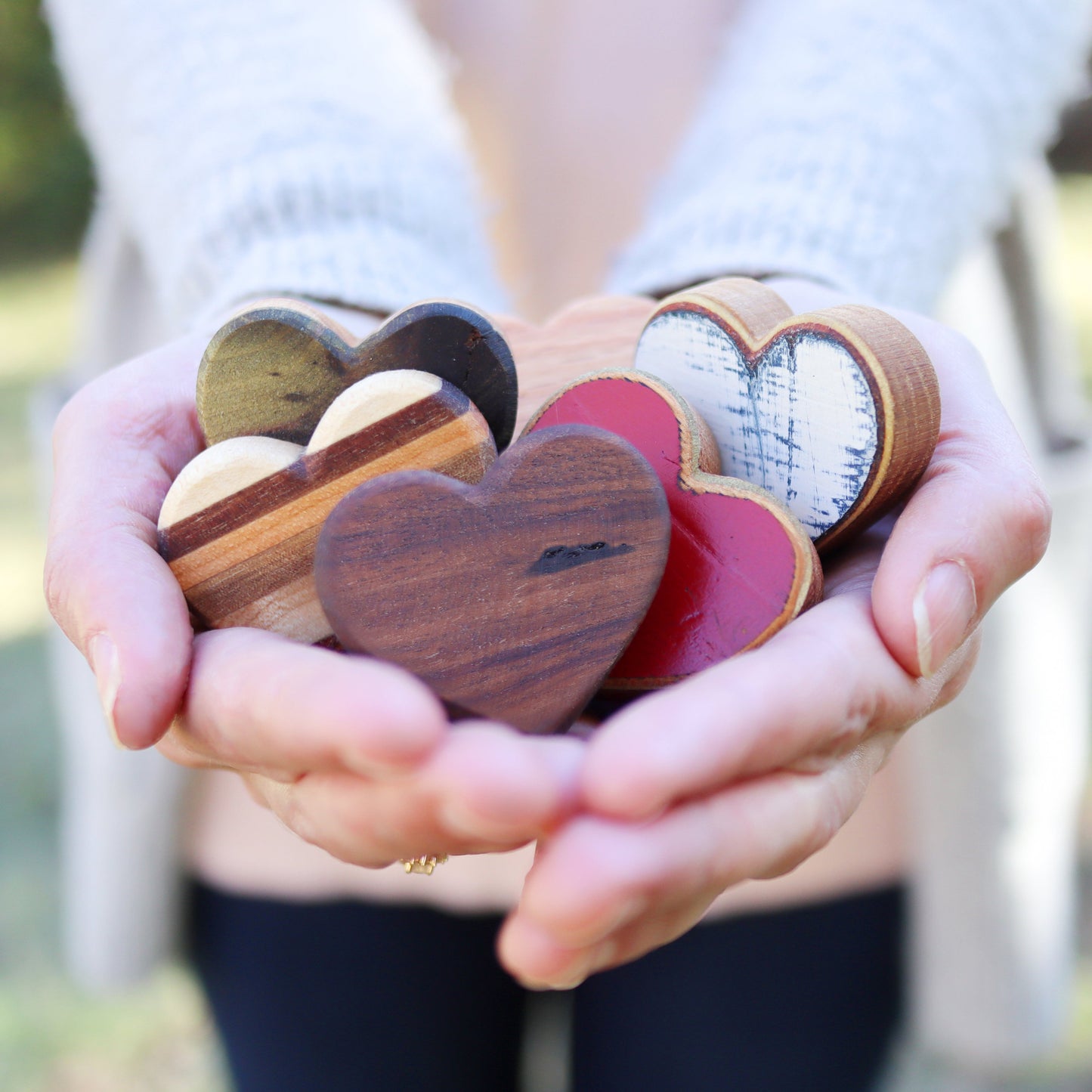 Pure Heart - Wooden Hearts