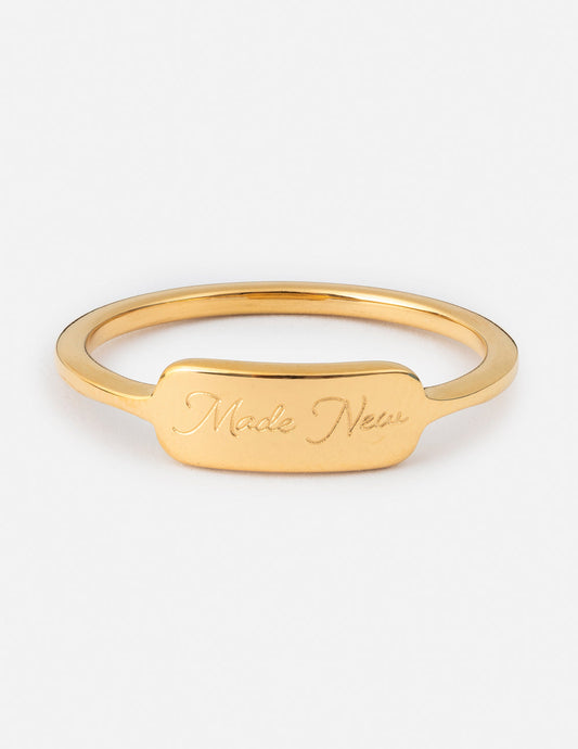 Made New - Signet Ring